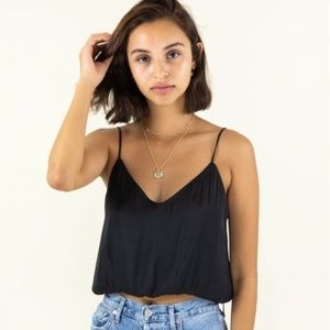 Reset by Jane Here For It Crop Top | Black | L